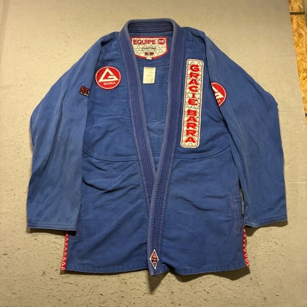 Storm Equipe GB GI Adult Size A3 Blue MMA BJJ